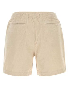 Polo Ralph Lauren Mens Sand Corduroy Bermuda Shorts Khakistone Exterior: Cotton