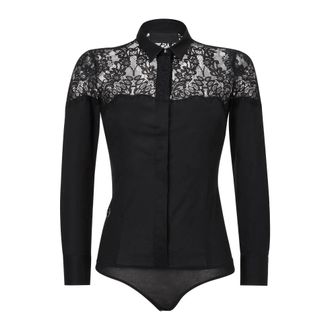 Philipp Plein Sweetest Thing Shirt - Dames - Bodies - Zwart - L - Tops