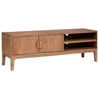 Atmosphera Mueble De Tv Sabor - 2 Puertas - Madera De Acacia - Atmosphera Cr&eacute;ateur DInt&eacute;rieur