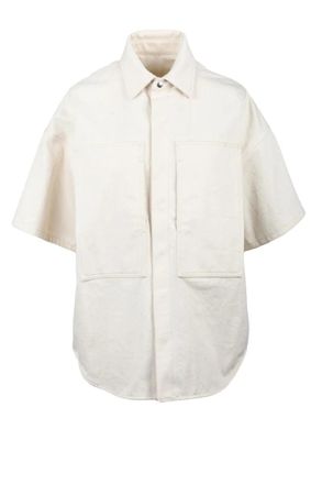 Jil Sander Oversized Cotton Shirt - White