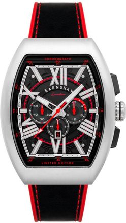 Earnshaw Supremacy Chronograph Quartz Black Dial Mens Watch ES-8270-05
