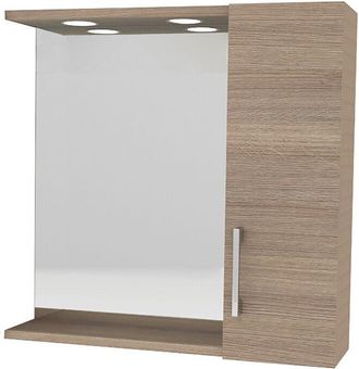 OEM Rover Fumo Espejo 1 Puerta Cm 58 X 16 X H.57