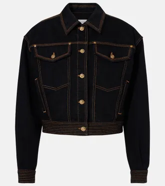 Versace Medusa denim jacket
