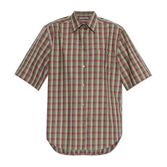Acne Studios Shirts, female, Multicolor, Size: M Check Button-up Shirt