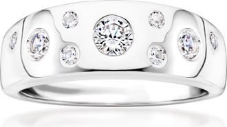 Ross-Simons CZ Ring in Sterling Silver