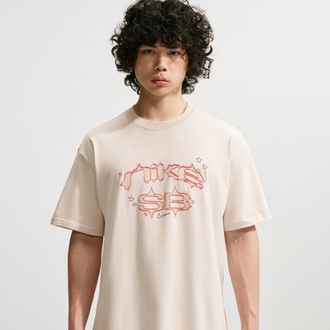 Nike Mens Nike SB Skate T-Shirt in Brown | IM4428-104