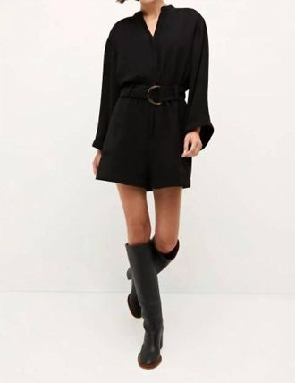 Marie Oliver Trina Romper In Black