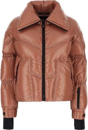 Moncler Down Jackets, female, Red, Size: S Stylish Puffer Jackets for All Seasons