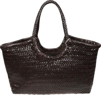 Dragon Diffusion 8822 Tote Bag - Dames - Shoppers - Bruin - ONE Size - Leer - Tassen