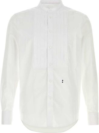 Fendi White Regular Poplin Shirt