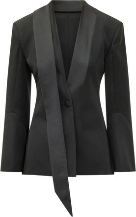 The Attico Blazer - Dames - Blazers - Zwart - S - Jassen