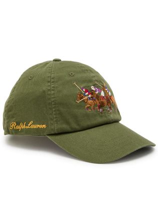 Polo Ralph Lauren Logo-embroidered Cotton cap - Green - One Size