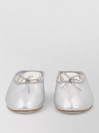 Repetto bow detail round toe mules