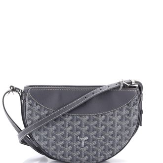 Goyard Hirondelle Shoulder Bag Coated Canvas and Leather