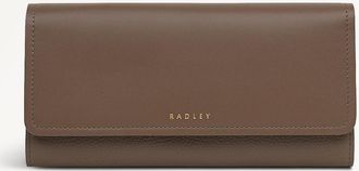 Radley London Coffee Large Flapover Wallet Mayfair Lane AW25 Radley London