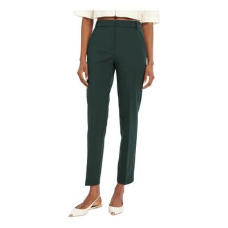 Pinko Pinko, Broeken, Dames, Groen, S, Polyester, Bello Broeken