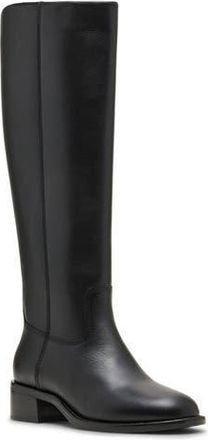 Blondo Freya Waterproof Knee High Boot in Black Leather at Nordstrom Rack, Size 8.5