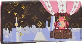 Louis Vuitton Pre-owned Wallets, female, Multicolor, Size: ONE SIZE Pre-owned Canvas Wallet