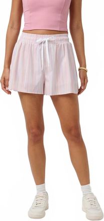 Travis Mathew Shifting Sands Breezeblend Short 2.0 In Foxglove Multi