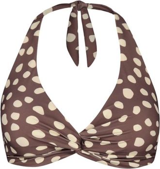 Barts Dauna Cross Halter Bikini-Top f&uuml;r Damen | wei&szlig;