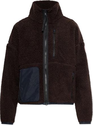 Canada Goose Simcoe Fleece Jacket - Dames - Zomerjassen - Bruin - M - Wol - Jassen