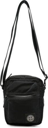 Stone Island Crossbody Bag Black