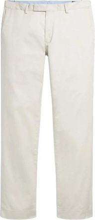 Polo Ralph Lauren Slim Fit Stretch Chino Broek - Heren - Chinos - Beige - W28 - Katoen - Broeken