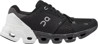 On Cloudflyer 4 Wide Sneaker in Black White Women