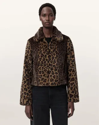 AllSaints Saye Faux Fur Jacket