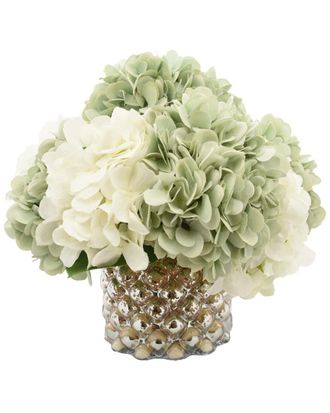 Creative Displays Inc. Seafoam & White Hydrangea Floral Arrangement