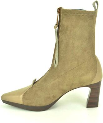 Hispanitas Dames, Schoenen, Grijs, Maat: 38 EU Leer