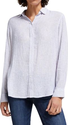 Rails Linen & Cotton Blend Sydney Shirt Size S