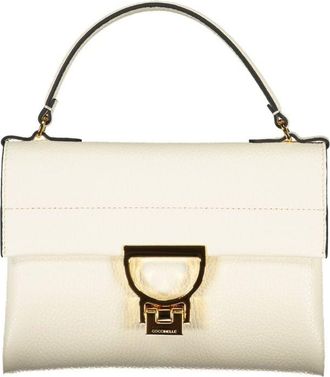 Coccinelle Bianco Leather Womens Womens Bag