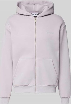 Review Sweatjacke mit K&auml;nguru-Tasche in Flieder, Gr&ouml;&szlig;e XXL