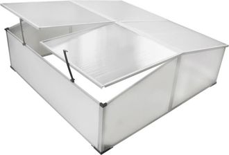 vidaXL Vivero Con 4 Tapas 108x110x41 Cm Vidaxl