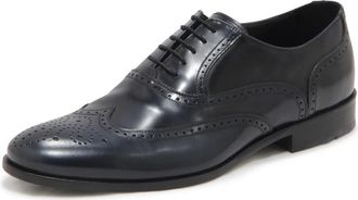 Rossi 3931 Vintage Effect Geveterschoen - Heren - Nette schoenen - Blauw - 41 EU - Leer - Schoenen