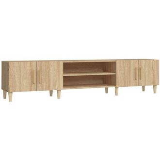 vidaXL Vidaxl - tv Cabinet Sonoma Oak 180x31.5x40 cm Engineered Wood