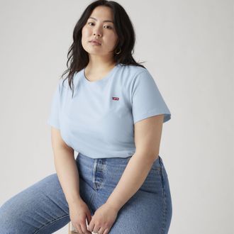Levi's Perfect Tee (Plus Size) - Womens - 1X - Blue