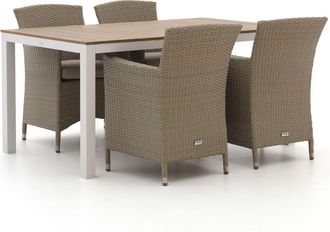 Forza Furniture Forza Cecita/Fidenza 160cm dining tuinset 5-delig