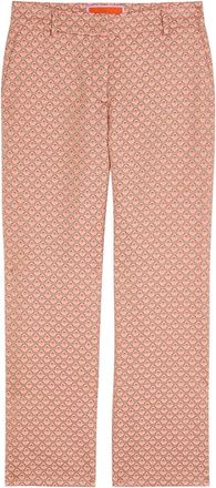 La DoubleJ LA Double J 24/7 Tulip-jacquard Trousers - Pink - S (UK8-10 / S)