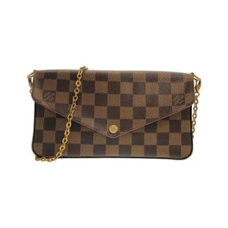 Louis Vuitton Pre-owned Pochette F&eacute;licie Shoulder Bag - unisex - Louis Vuitton Vintage - Vintage Shoulder Bags - Brown - ONE SIZE - Pre-owned
