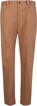 Nine In The Morning Bisquit Yoga Broek - Heren - Chinos - Beige - M - Katoen - Broeken