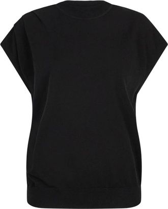 Dante6 Elegant Zwart Top voor Overgangsseizoen - Dames - T-shirts - Zwart - XS - Tops