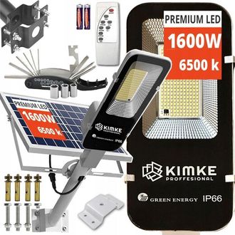 OEM Farola Solar Ajustable Con Panel Ajustable, Soporte De Jard&iacute;n Resistente, 1600 W