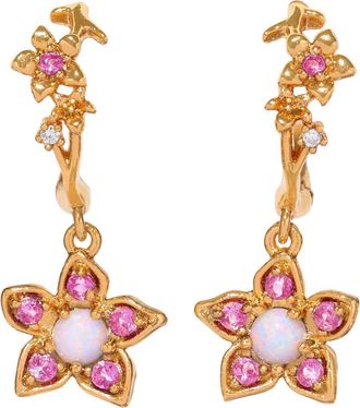 Girls Crew Disney Princess Mulan Drop Earrings in Gold at Nordstrom