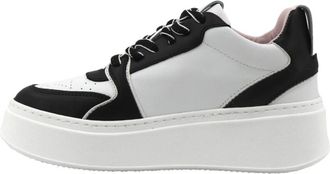 Chiara Ferragni CF School Platform Sneaker - Dames - Sneakers - Wit - 40 EU - Leer - Schoenen