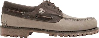 Timberland Authentieke leren bootschoenen voor heren (Olijf)