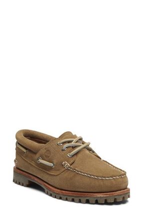 Timberland Noreen Boat Shoe in Medium Beige Suede at Nordstrom, Size 9.5