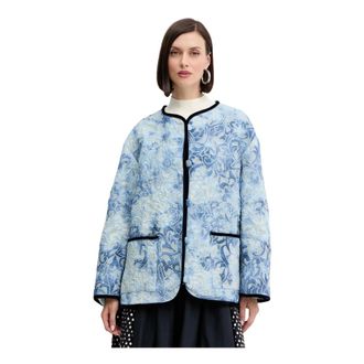 Forte_Forte Jassen, Dames, Blauw, S, Katoen, My Coat