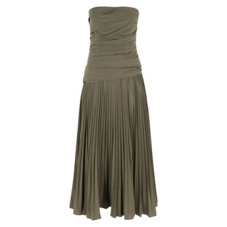 SIMKHAI Midi Dresses, female, Green, Size: XS Midi Dress